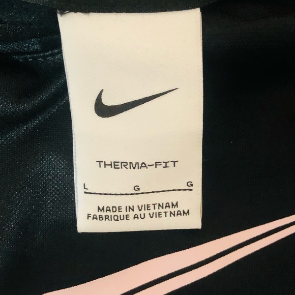 Black and pink small girls Nike hoodie brand new and never worn - Picture 3 of 3